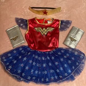 Child’s Wonder Woman Tutu Dress Costume